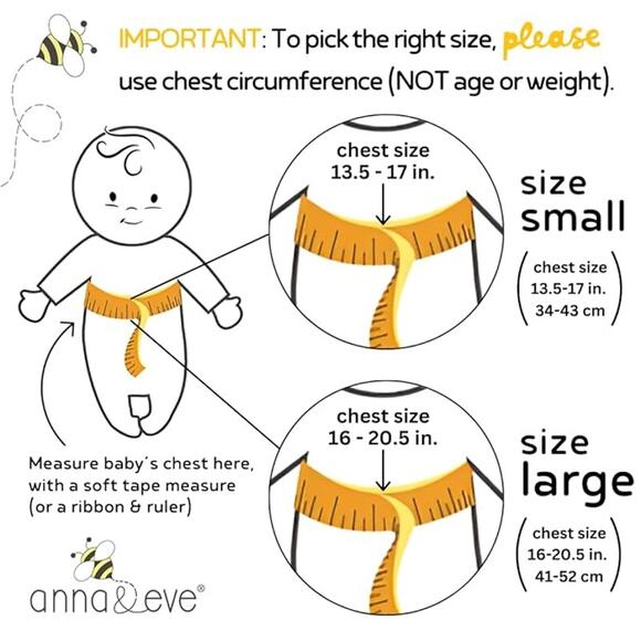 NWT Anna & Eve® Baby Swaddle Strap Arms Only Cotton Adjustable Woodland Pink L - Picture 3 of 4